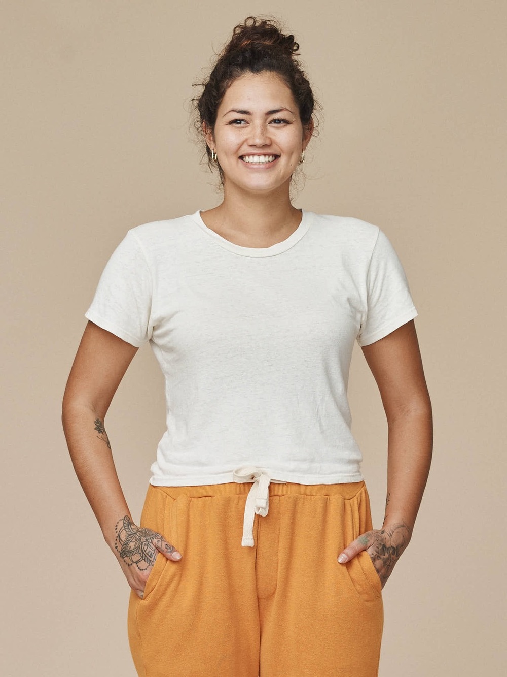 Jungmaven Cropped Lorel Tee